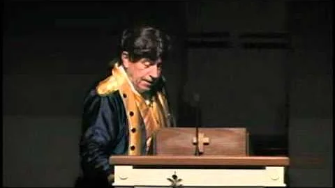 Dr. Ralph Green re-enacts Patrick Henry speech