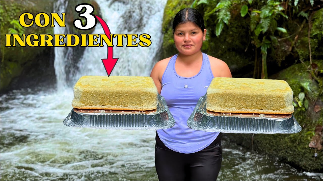 Receta fácil de BIZCOCHOS SUPER ESPONJOSITOS Y DELICIOSOS - NATHALIA