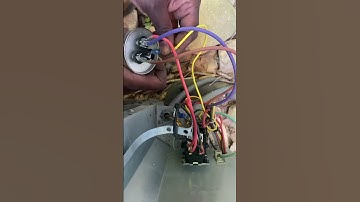 Previous tech said didn’t know why fan was running backwards!! #hvactraining#hvaclife#615