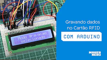Como configurar cartão RFID?