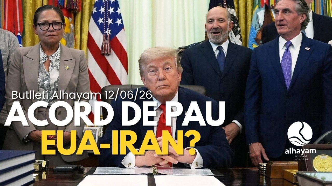 Butlletí 12/06/26: Pau EUA-Iran; batalles dels ultraortodoxos; repàs de titulars de la regió