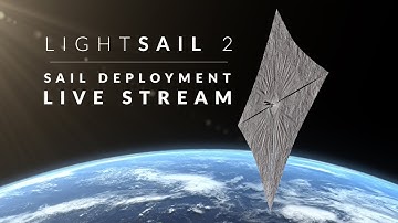 LIVE: LightSail 2 Sail Deployment