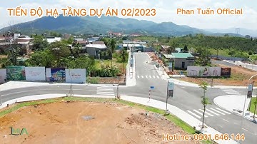 Cập nhật tiến độ hạ tầng tháng 02/2023 dự án Lamia Bảo Lộc.