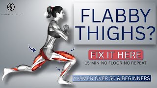15-Min Standing Leg Workout for Women 50 | Firm Your Glutes & Thighs Without Floor Work
