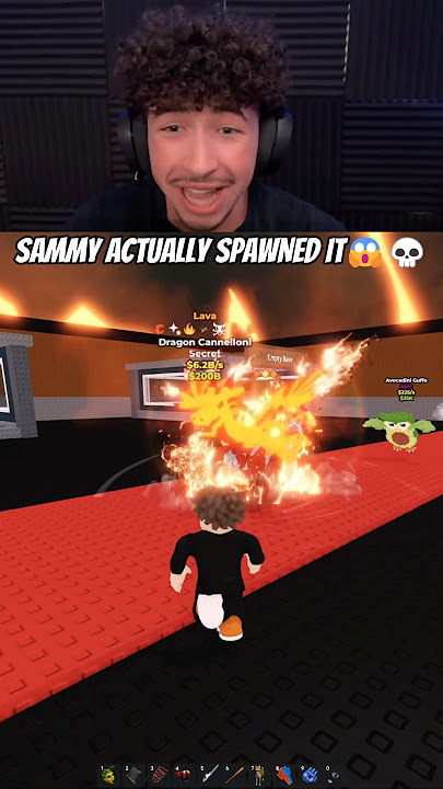 SAMMY ACTUALLY SPAWNED IT😱💀#roblox #stealabrainrot