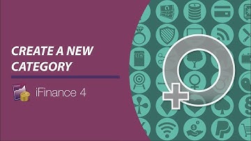 iFinance 4 - Create a new Category (Categories)