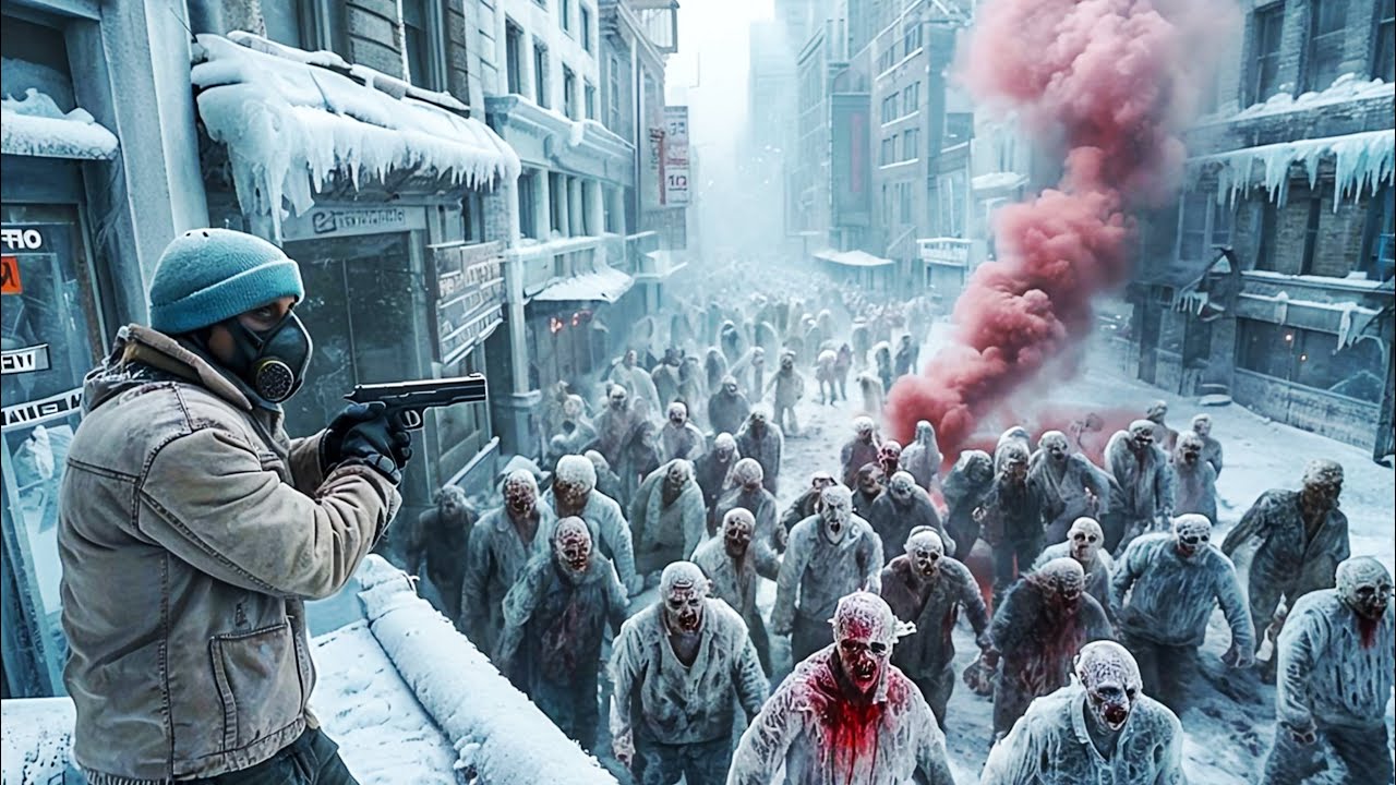 بيصحوا من النوم يكتشفوا إن التلج السام قضى على 99% من البشر واللي بيخرج من بيته بيموت 