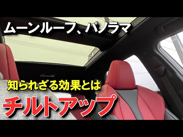 If you don't notice, you're in trouble] Lexus NX/RX, tilt-up