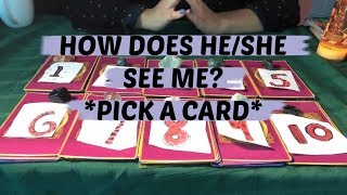 HOW DOES HE/SHE SEE ME?! *PICK A CARD* LOVE INTEREST / ETC *love special* screenshot 5