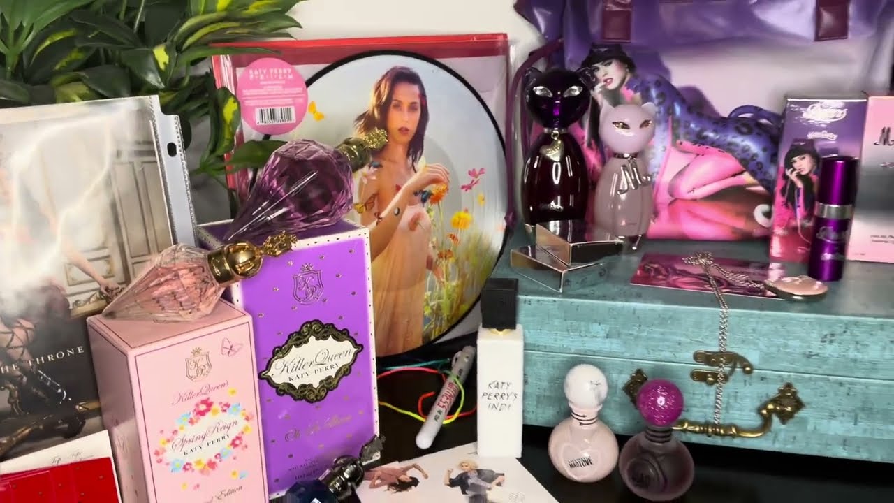 My Katy Perry Fragrance Collection 2023 ~ 9 Perfumes plus some goodies!