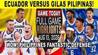 GILAS PILIPINAS vs ECUADOR! Thrilling End Game! Fantastic Defense by the Philippines! FIBA World 2k screenshot 2