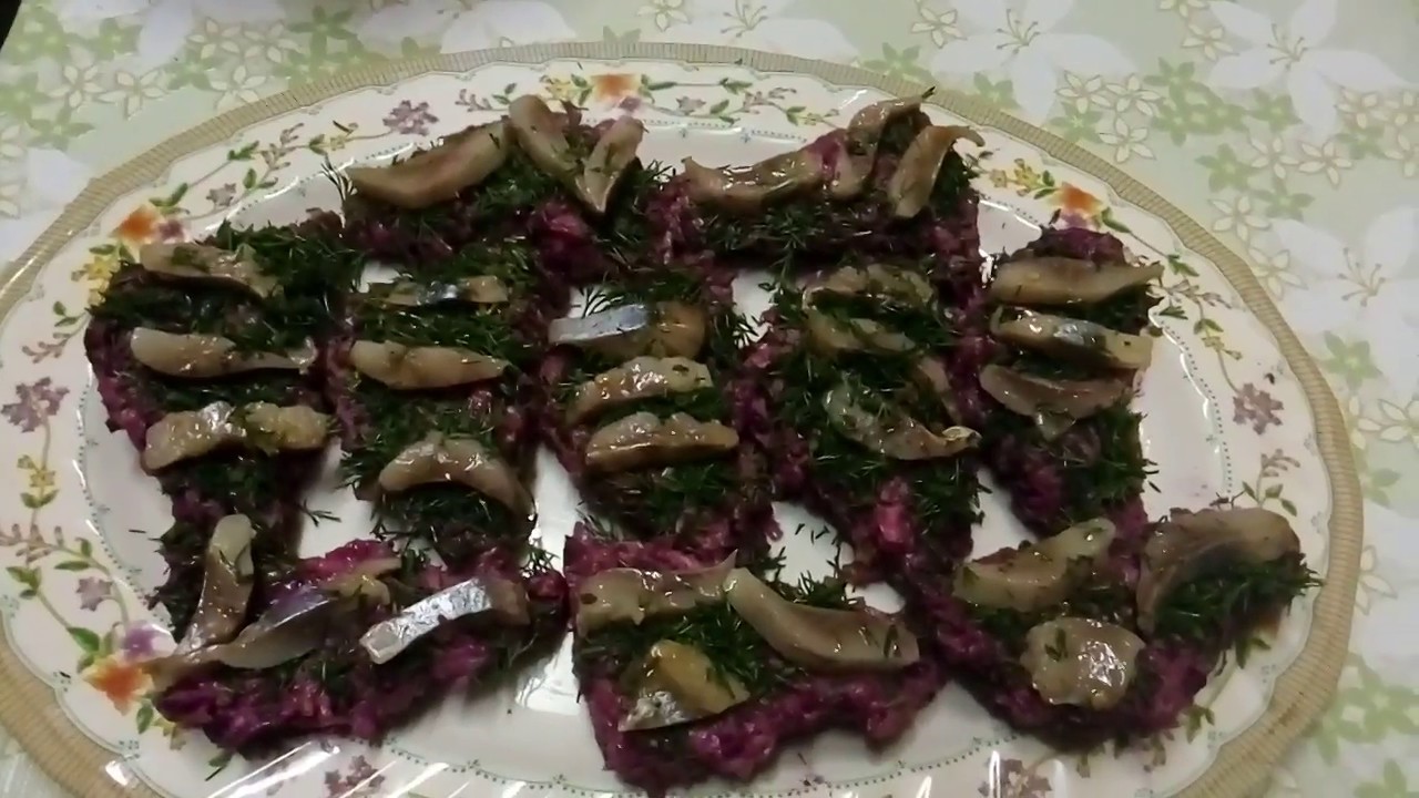 Бутерброды с селедкой на праздничный стол! Самые вкусные!