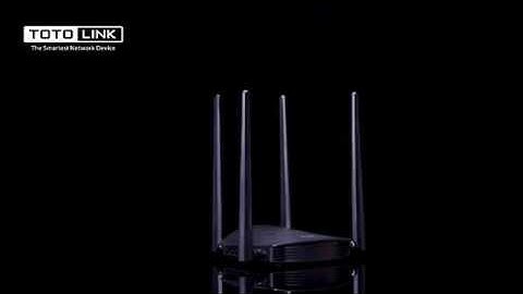 TOTOLINK - AC1200 Wireless Router超世代無線路由器-A800R Demo