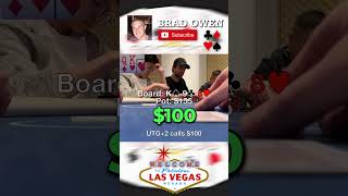 BIGGGG Poker River Bet Gets Paid!!! #poker #pokershorts