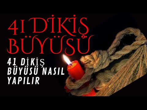 En tesirli  41 DİKİŞ BÜYÜSÜ NASIL YAPILIR