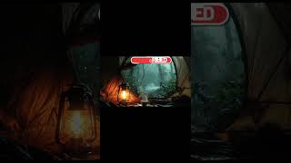 Heavy Rain on Tent in Forest 🌧️Cozy Camping Ambience | 60s Sleep#sleepsounds #rain #rainoundforsleep