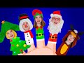 Finger Family Christmas Songs for Kids + More Nursery Rhymes