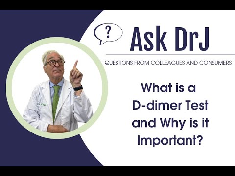 What is a d-Dimer test, and Why is it Important? - YouTube