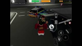 A traffic pulls you over emergency Hamburg Roblox