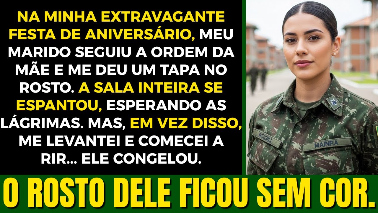 Ele me deu um tapa no meu aniversário, meu riso sinalizou a PF e fez ele se arrepender instantane...