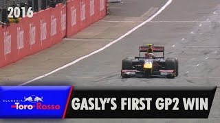 Pierre Gasly's First Win In GP2 (2016)