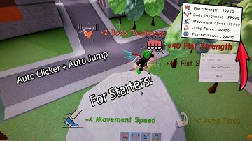 *Quick and Easy* Auto Clicker + Auto Jump | Roblox Super Power Training Simulator [No Hack Required]