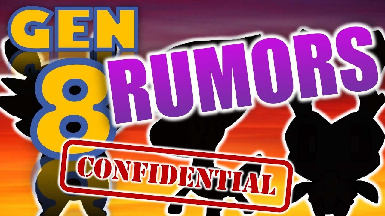 GEN 8 POKEMON RUMORS! Starter Pokemon + Typing LEAKED?! "CONFIDENTIAL!" Just Like Gen 7 Was...