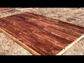 Pallet barn build, foundation and paint Pallet barn build, foundation and paint