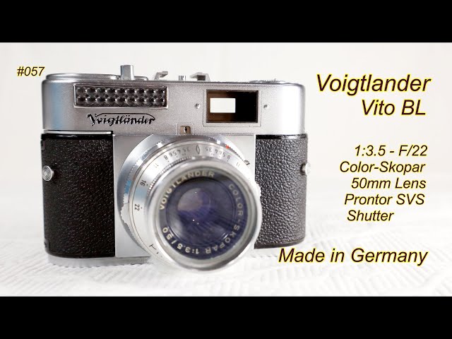 Voigtländer VITO BL. 1956 - YouTube