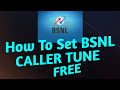 HOW TO SET BSNL CALLER TUNE FREE NEW METHOD 2020