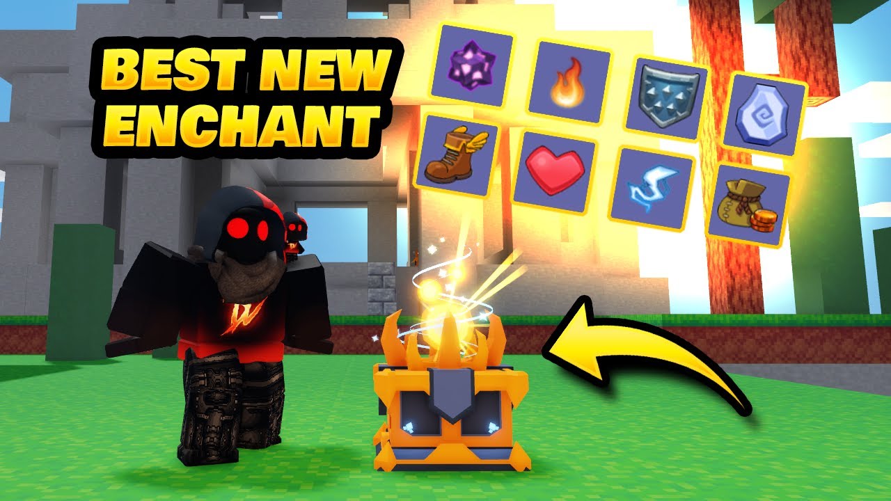 Best New Enchant in Roblox BedWars! - YouTube