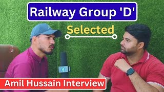 Railway Group D Topper Interview | Railway Group D Selected Candidate Interview 2023 | Salary , Job