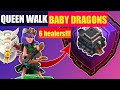 Th9 legend league attack - queen walk like a boss (2020) - clash of clans