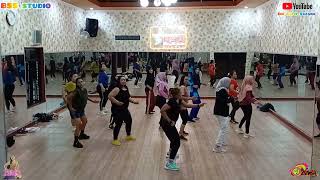 DJ Cintanya Aku English Versio || Zumba Dance with Anita || BSS Studio Malang