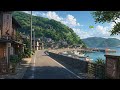 Peaceful Japanese Island 🌊 Nostalgic City Pop | Relaxing Japan Seaside Ambience