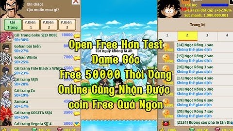 Nro Lậu Mới Nhất Nro Donal Open Free Hơn Test Free 50K Thỏi Vàng 2000 Bộ Nro 1 Sao Free Coin Vô Hạn