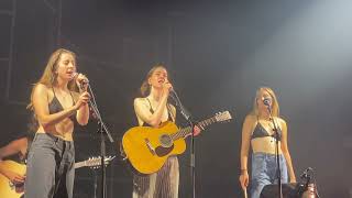 HAIM - Leaning On You - One More HAIM Tour - O2 Victoria Warehouse, Manchester U.K. - 17 July 2022