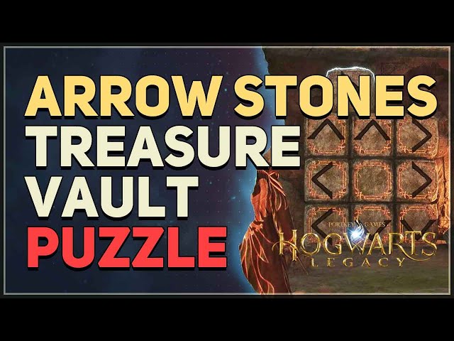 How to solve Arrow Cubes Stone Pillars Cave Puzzle - Hogwarts Legacy 