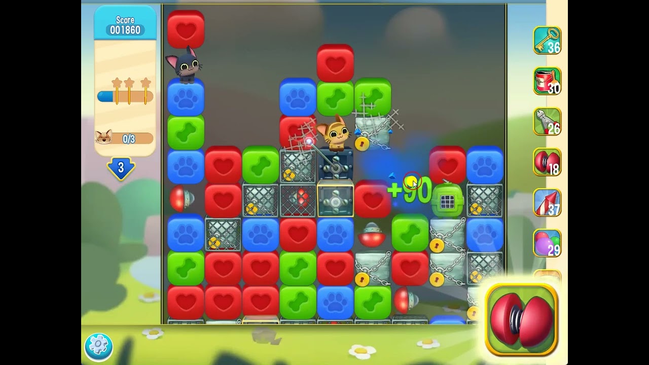 Pet Rescue Saga level 5326 no boosters | PuzzledCubes.site