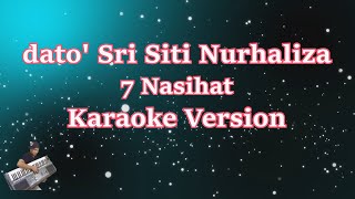 7 Nasihat - Dato Sri Siti Nurhaliza, Kmy Kmo & Luca Sickta | KARAOKE HD