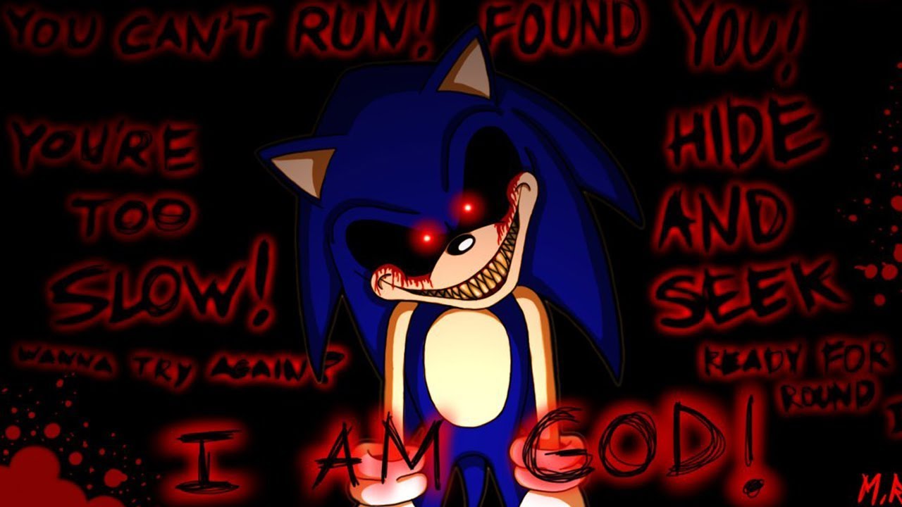 🔴 RAP DO SONIC.EXE I AM GOD, CREEPYPASTA/SONIC.EXE