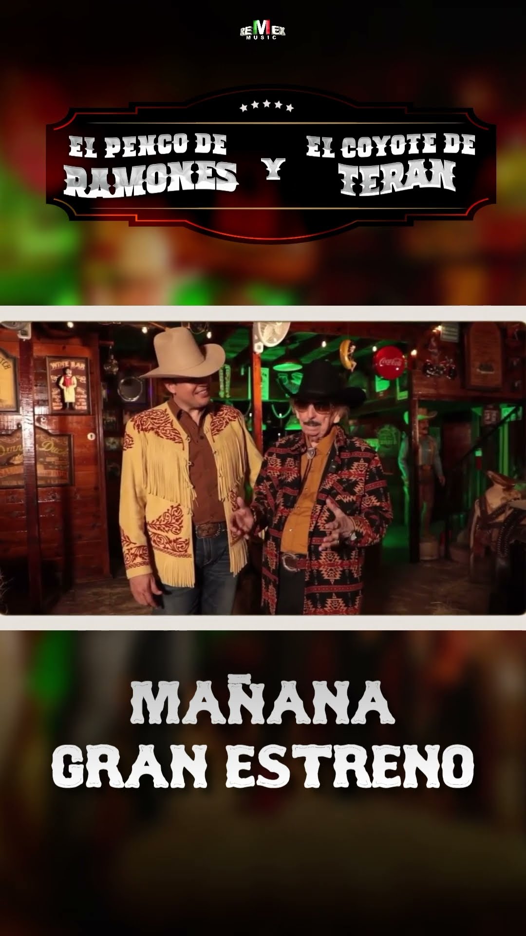 #ElPencoDeRamonesYElCoyoteDeTerán de Leandro Ríos y Poncho Villagómez ?Llega mañana ?