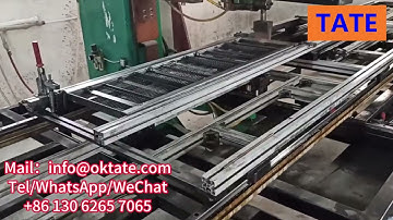 2023 Automatic XY Table Multi Point Steel Mesh Spot Welder CNC Wire Shelf Welding Machine Price