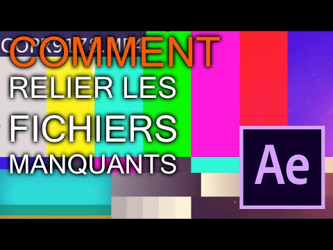 Vidéo: Comment modifier les fichiers dans After Effects ?