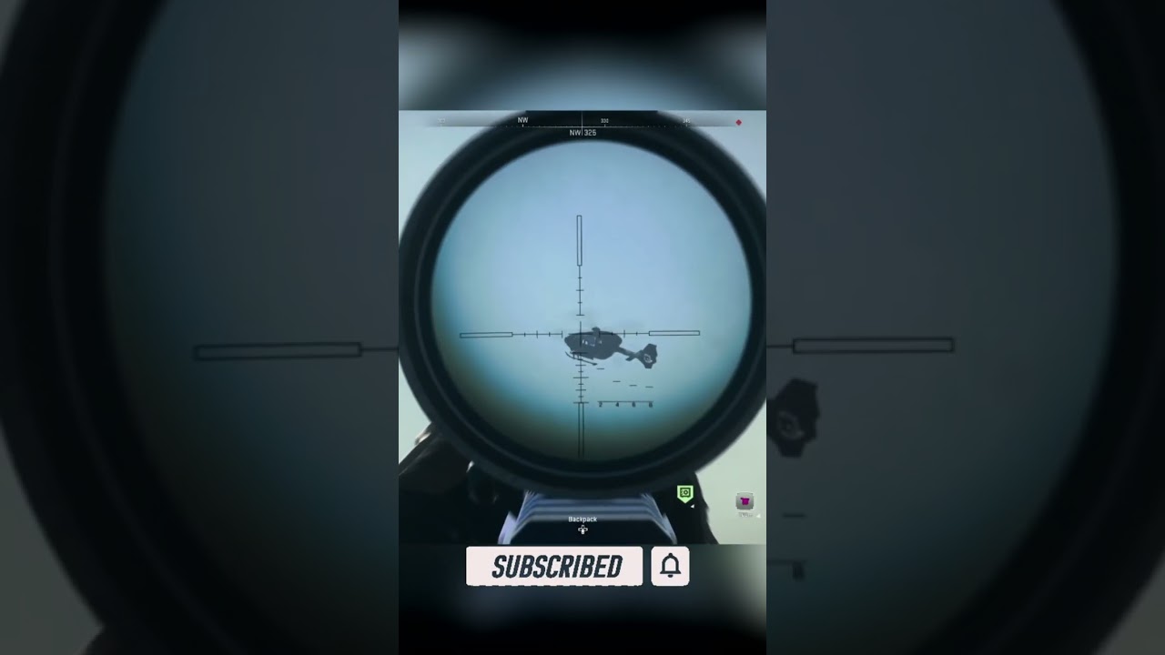 mw2 warzone MCPR 300 snipe out a heli 