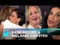 Demi Moore Interview Gets Crashed By Melanie Griffith
