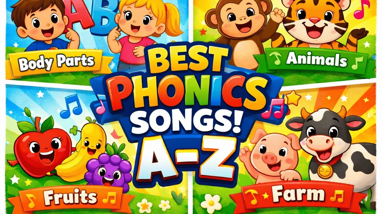 ABC Phonics Alphabet | Learn the Alphabet  |Toddler Learning  | Speech | Letter Sounds, Kindergarten