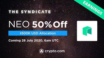 NEO Syndicate On Crypto.com - Earnings Revealed