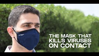 Breathe Easy Mask Protects Wearer 99.9% - Kills Viruses on Contact. Better  than N95 Mask.