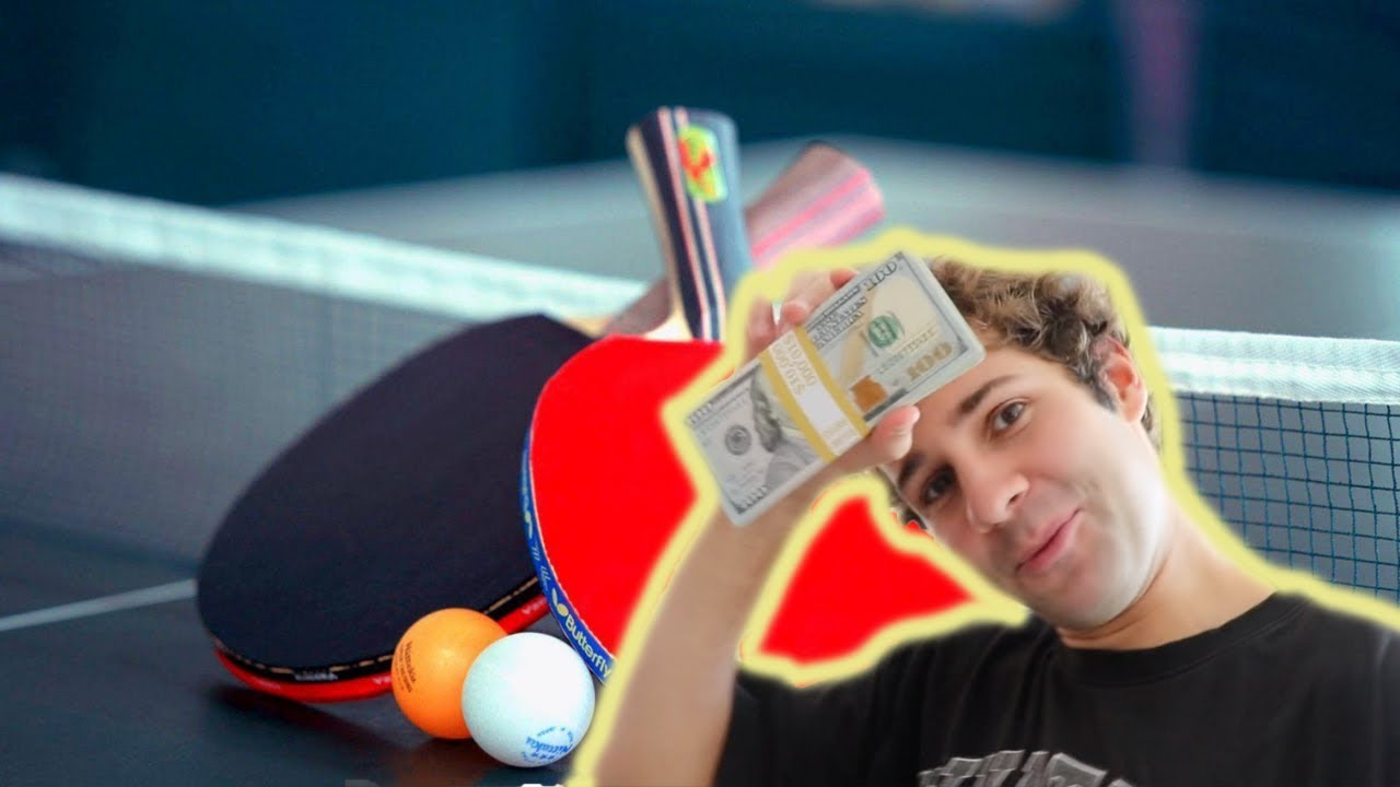 BEST FRIEND WINS ,000 IN PING PONG
